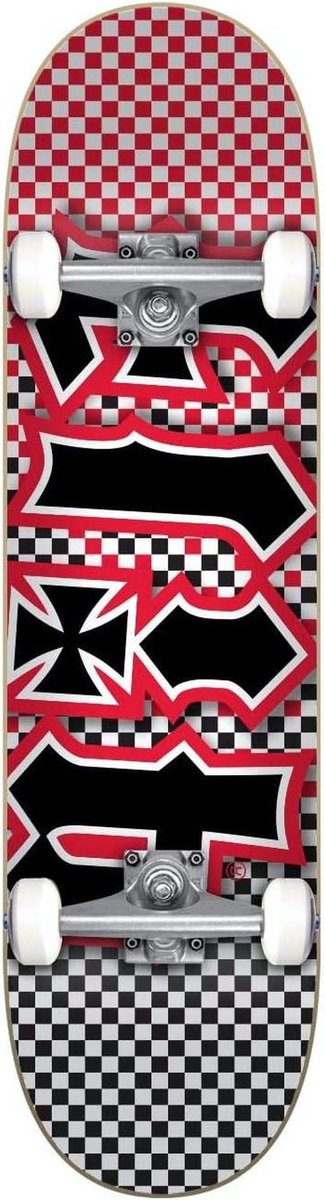 compleet skateboard longboard straat tricks 100 esdoorn hout 20 x 80 cm multicolor