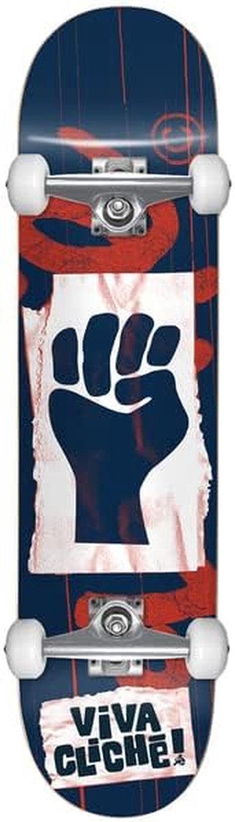 Compleet Skateboard - Outdoor Board - Straat Gebruik - Voorgemonteerd - 775 x 3119 - Blauw Rood Skateonderdeel kopen online