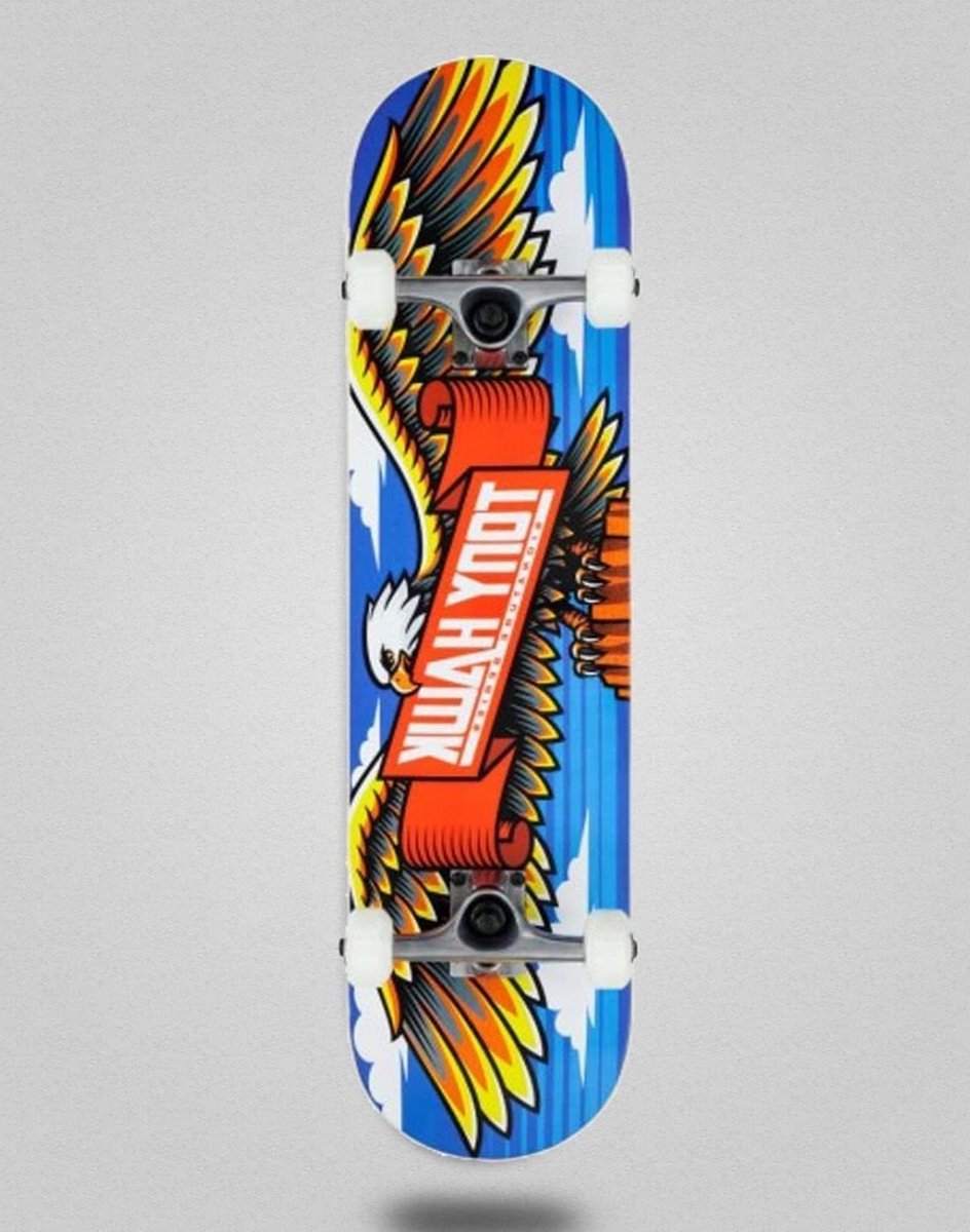 Compleet Skateboard - Skateboard Set - Skateboarden - Wingspan Design - 8.0 x 31.5 inch - Purple Skateonderdeel kopen online
