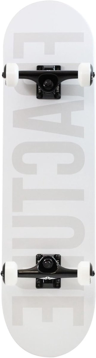 Compleet Skateboard - Street Board - Straat Cruisen - 7 Laags Esdoorn Dek - 8 Inch Breed - Wit Skateonderdeel kopen online