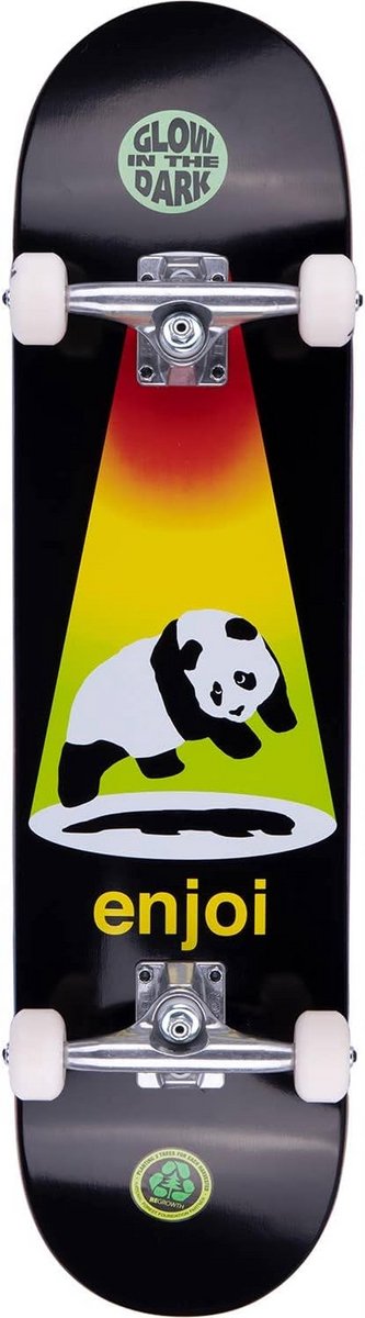 Compleet Skateboard - Streetboard - Straat Cruisen - Voorgemonteerd - 8.0 inch Breed - Zwart Skateonderdeel kopen online