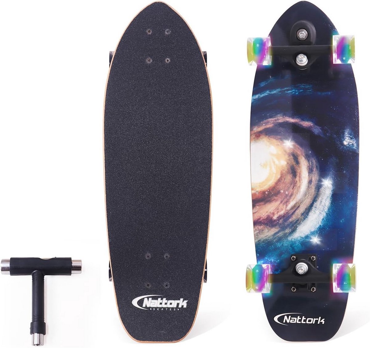 Complete Skateboard 29 inch Dubbele Kick Cruiser voor Beginners Skateonderdeel kopen online