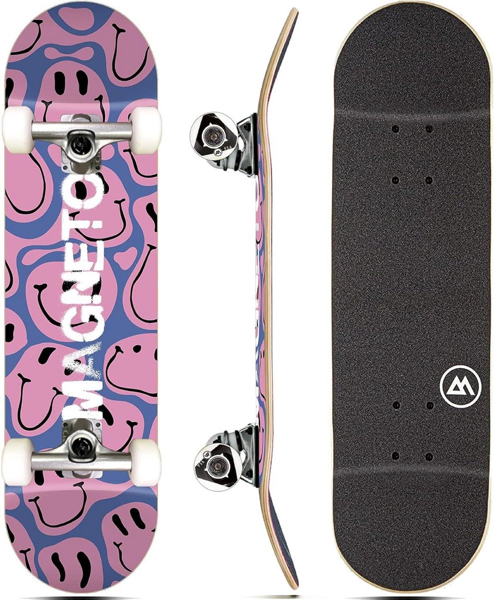 cruiser skateboard kort board stad cruisen dubbele kicktails 31 inch heart beat