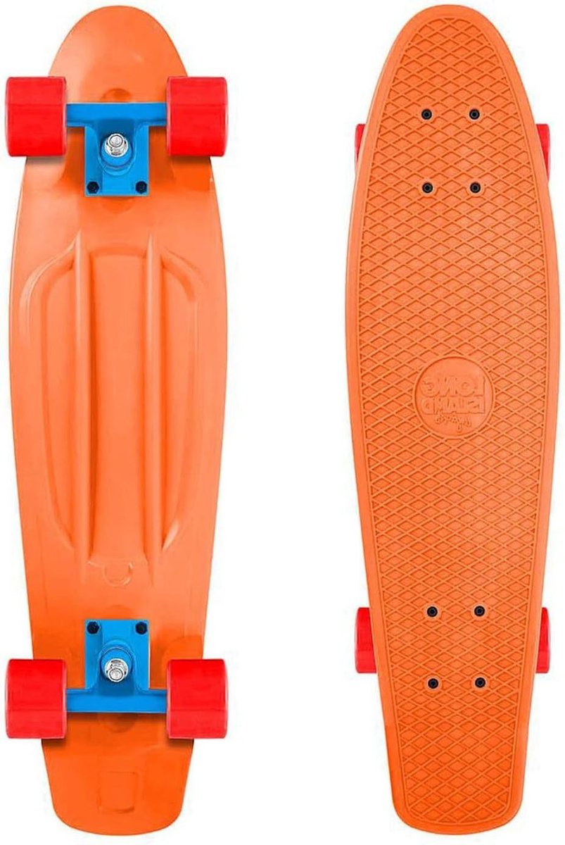 Cruiser Skateboard - Longboard Plank - Stad Verplaatsen - Complete Cruiser - 27 inch - Oranje Skateonderdeel kopen online