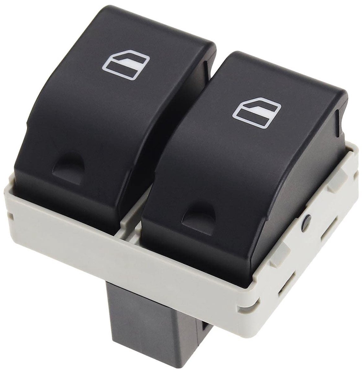 dailygoods dailygoody auto power raamschakelaar elektrische raamheffer zwart compatibel met vw en seat hoogwaardige kwaliteit betrouwbare bedien