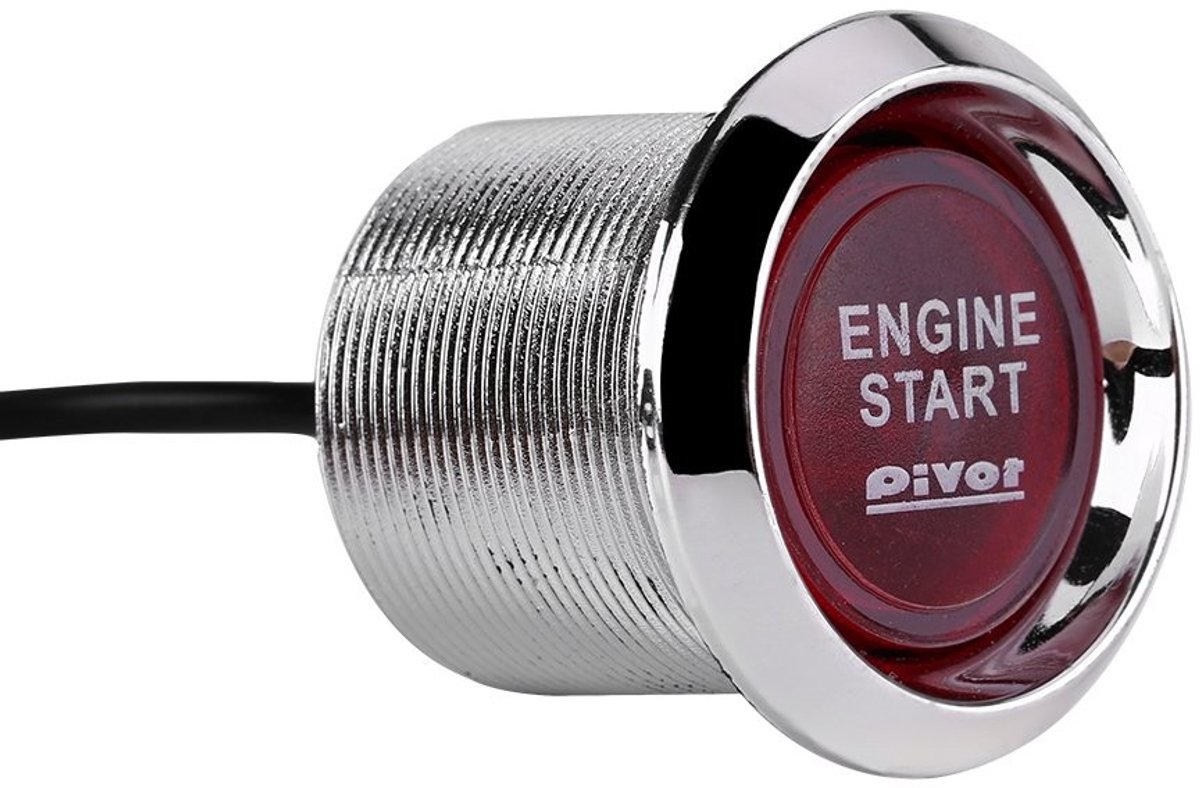Dailygoods - Dailygoody - Qiilu Universele 12V Auto Motor Startknop met LED Licht - Rood Speelgoedaccuvoertuig kopen online