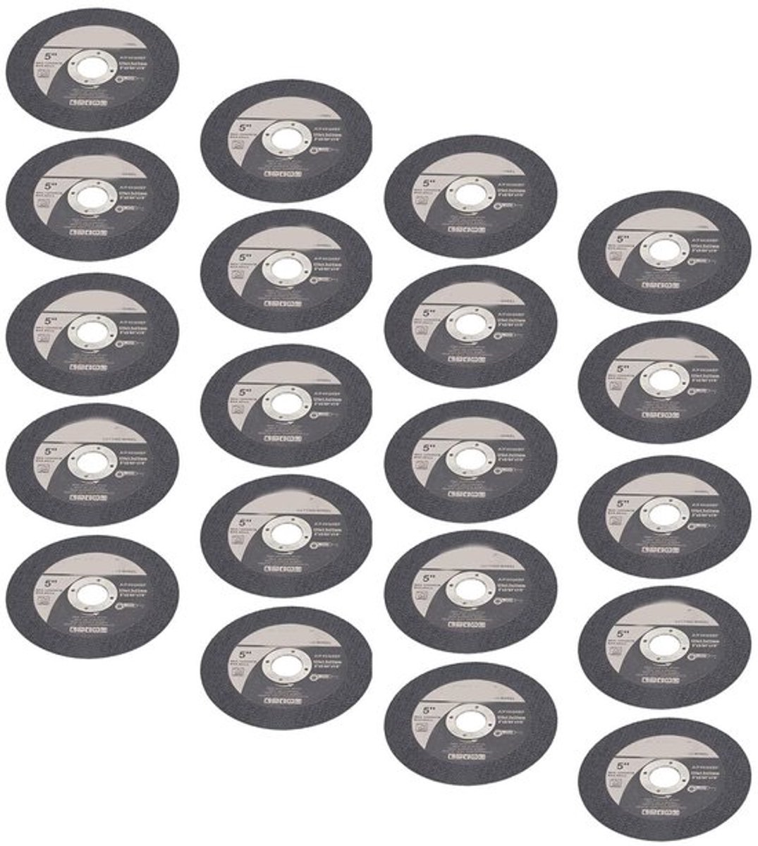 Dailygoods- Doorslijpschijf 125 mm Ultradun - Carborundum - 20 Stuks Skateonderdeel kopen online