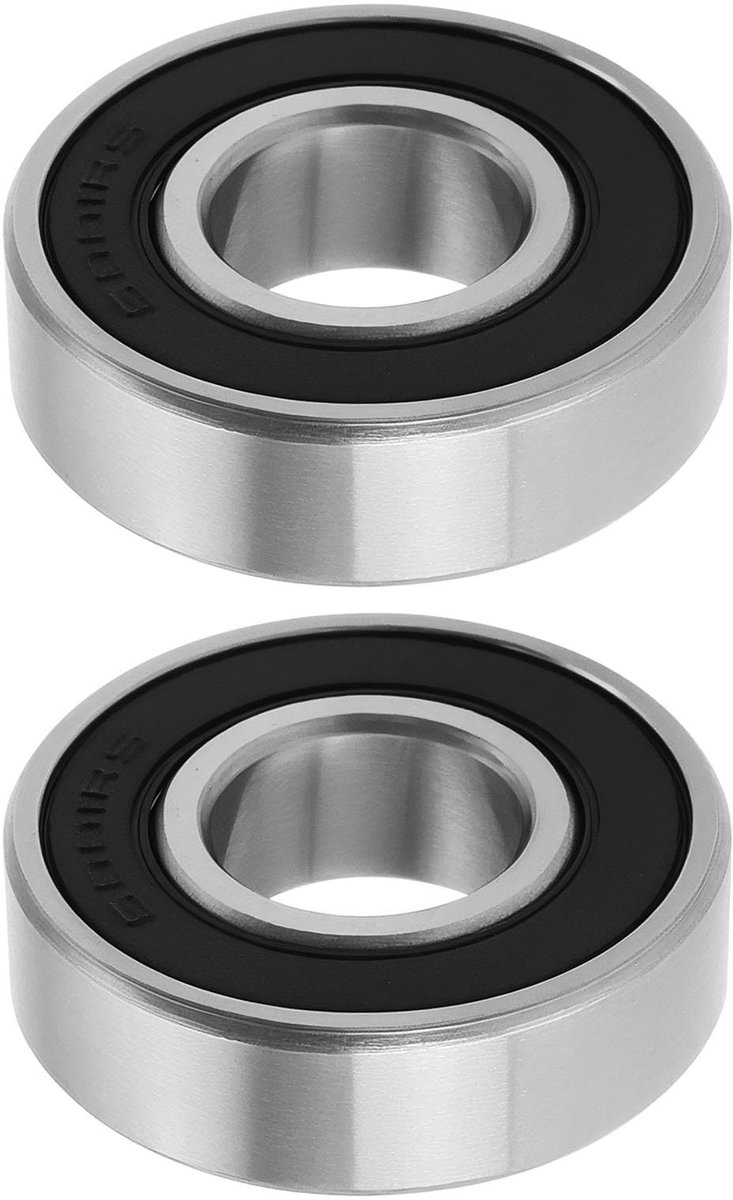 Dailygoods - Set van 2 Diepe Groef Kogellagers 12 x 28 x 8 mm Skateonderdeel kopen online