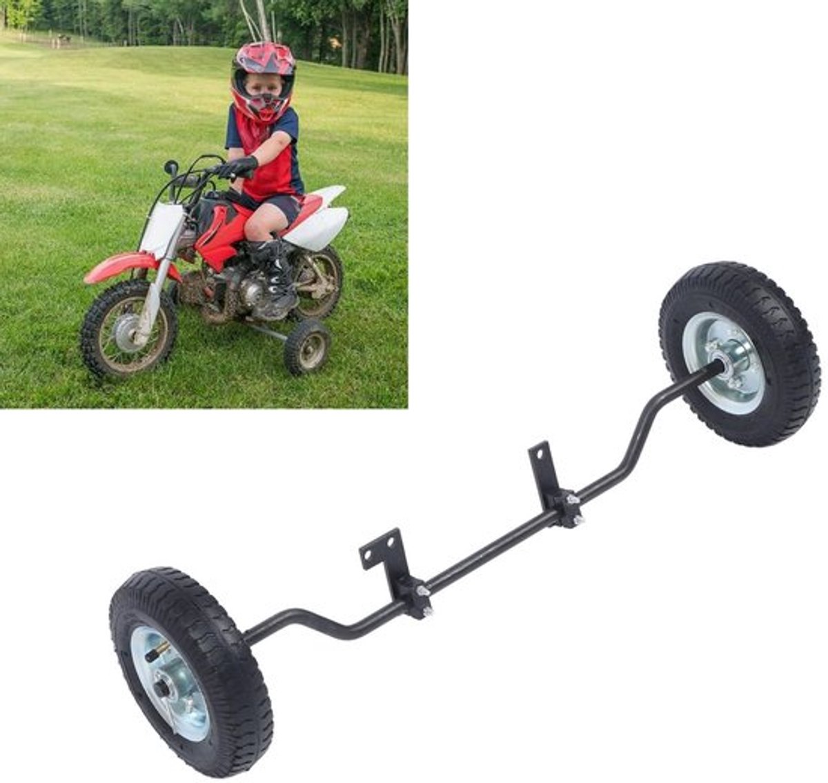 Dailygoody - 8 Inch Off-road - Dirt Bike Training Wielen - Hoge Buitenspeelvoertuigaccessoire kopen online