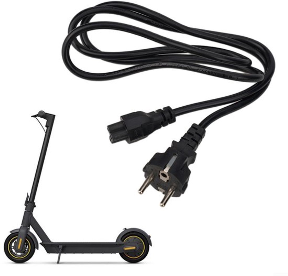 Dailygoody - Stroomkabel 3-polig - Oplaadkabel elektrische scooter Buitenspeelvoertuigaccessoire kopen online