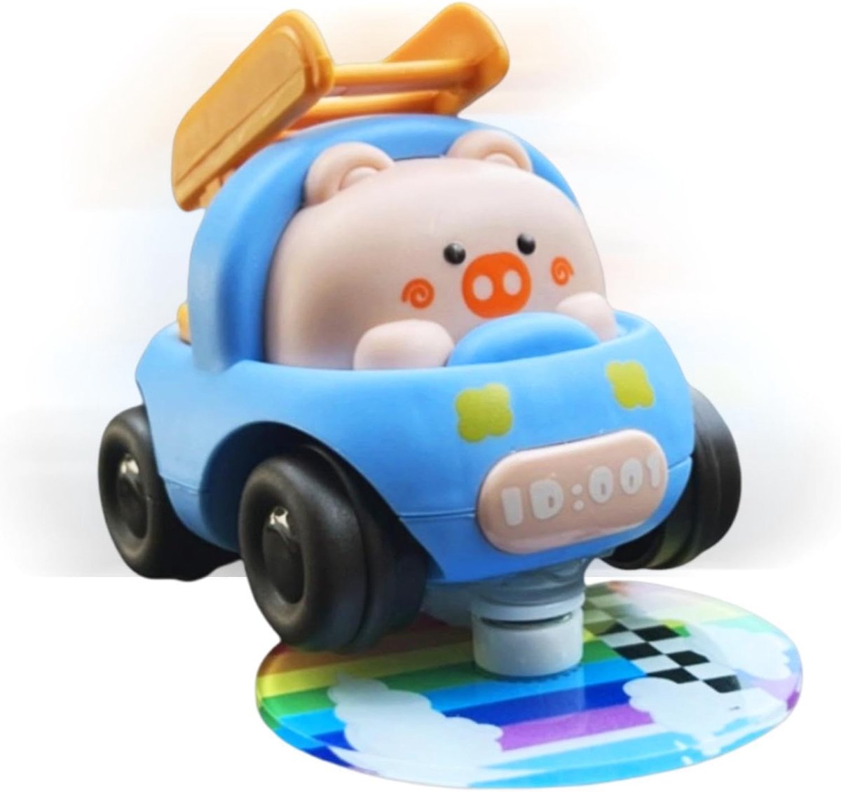 Dashboard Drift Auto - Auto Decoratie Figuur - Rijplezier Verhogend - Realistisch Drift Effect - 10x10x5 cm - Blauw Buitenspeelvoertuigaccessoire kopen online