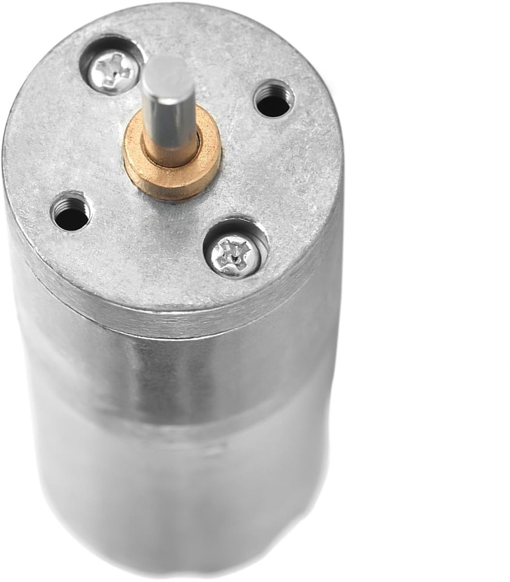 DC motor 25GA-370 25mm - 12V 200RPM - lage snelheid - ideaal voor elektronische sloten - ShopVlot Acculader kopen online
