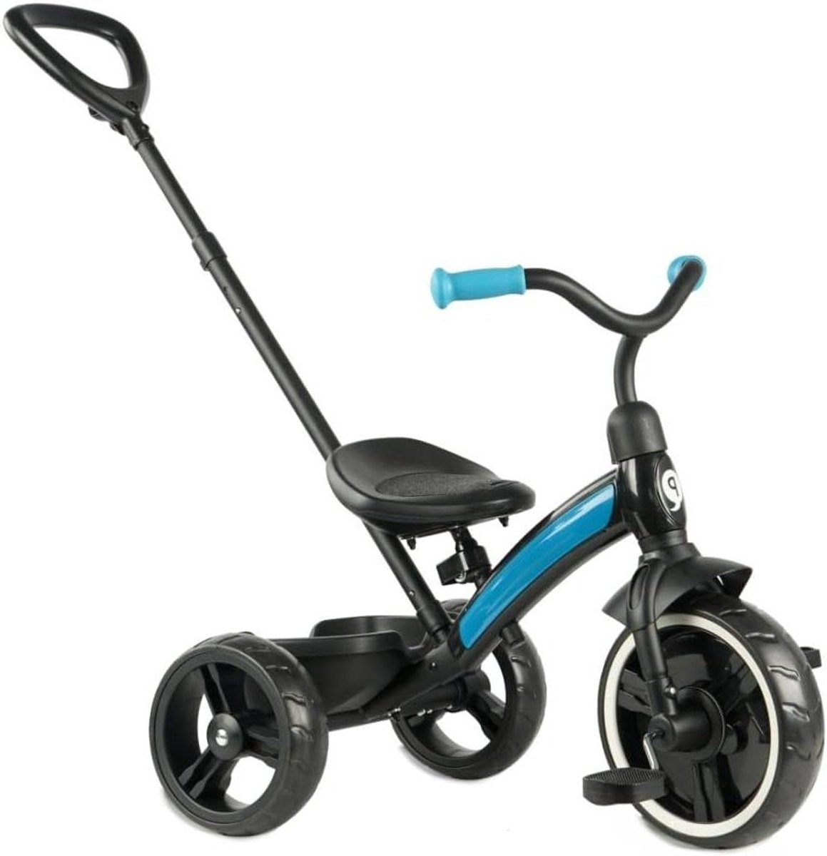 Driewieler Elite Plus - Kinderdriewieler - Buiten spelen - Stalen frame - 10x10x10 mm - Blauw Driewieler kopen online