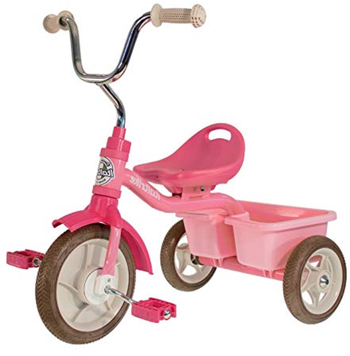 Driewieler - Kinderfiets - Buiten spelen - Gemaakt in Italië - 66 x 45 x 55 cm - Roze Driewieler kopen online