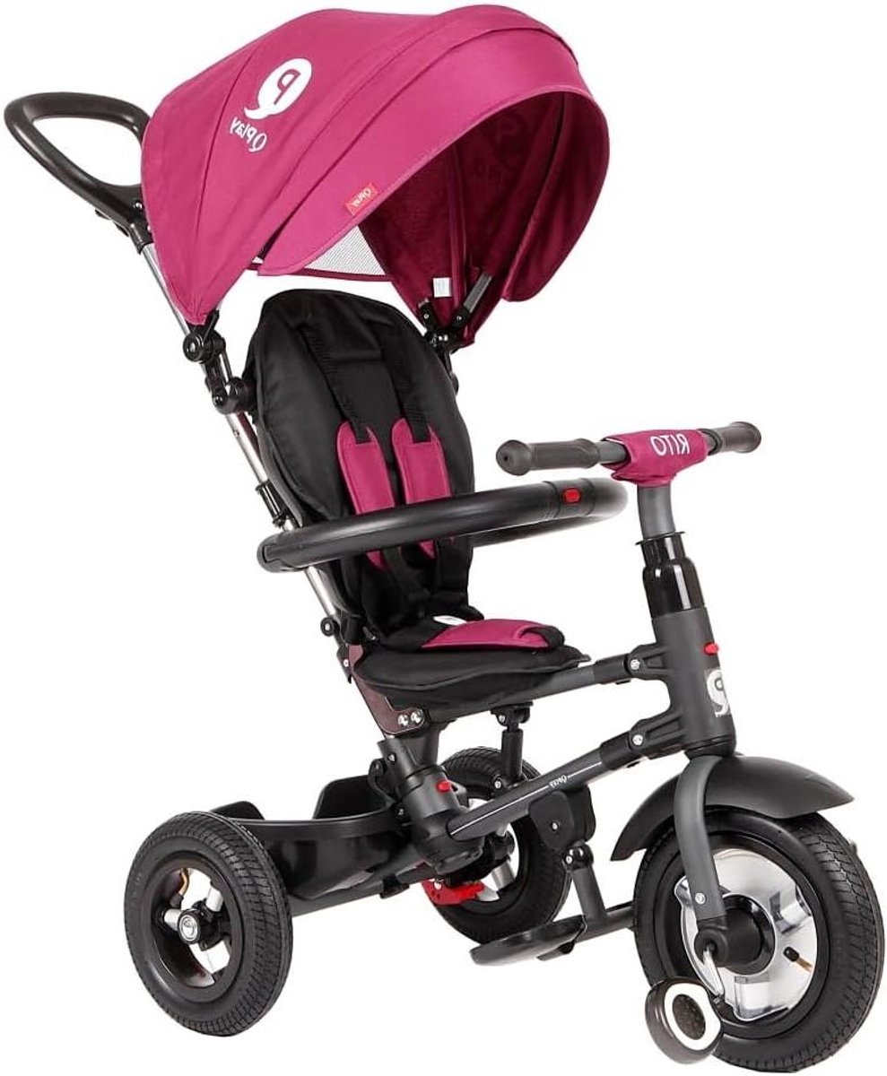 Driewieler - Kinderfiets Drie Wiel - Buitenspelen - Lichtgewicht Frame - 90 x 49 x 93 cm - Paars Driewieler kopen online