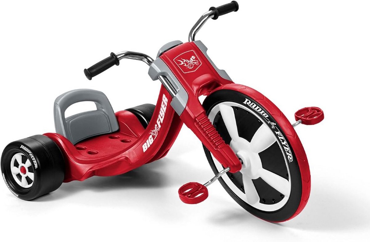 Driewieler - Kindertricycle - Buiten spelen - Chopper-stijl ontwerp - 89.92 x 62 x 52.32 cm - Rood Driewieler kopen online