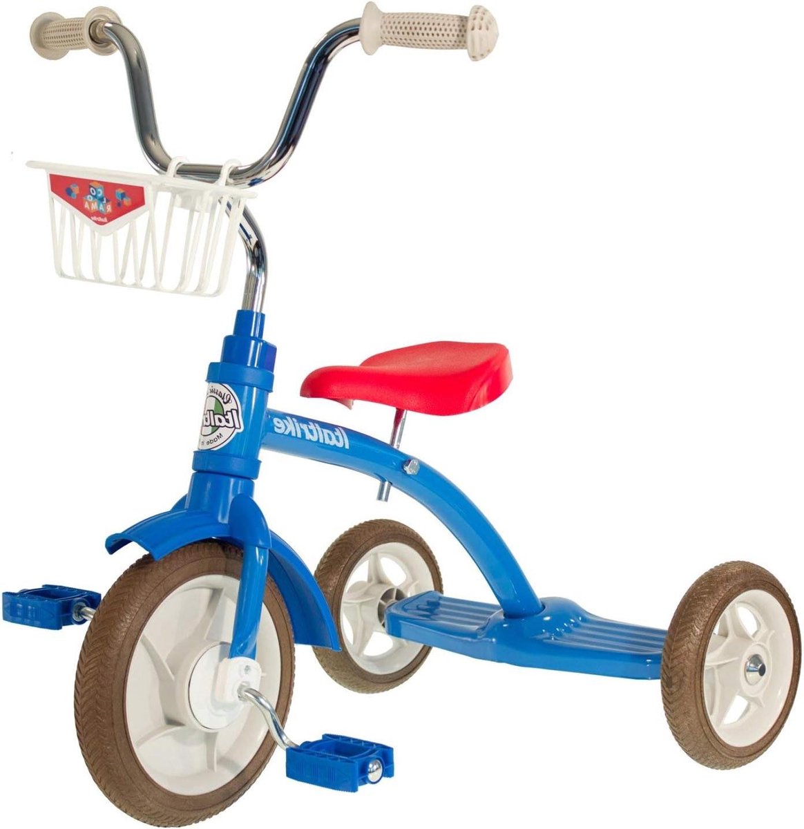 Driewieler - Loopfiets - Buiten spelen - Gemaakt in Italië - 67 x 52 x 56 cm - Blauw Driewieler kopen online