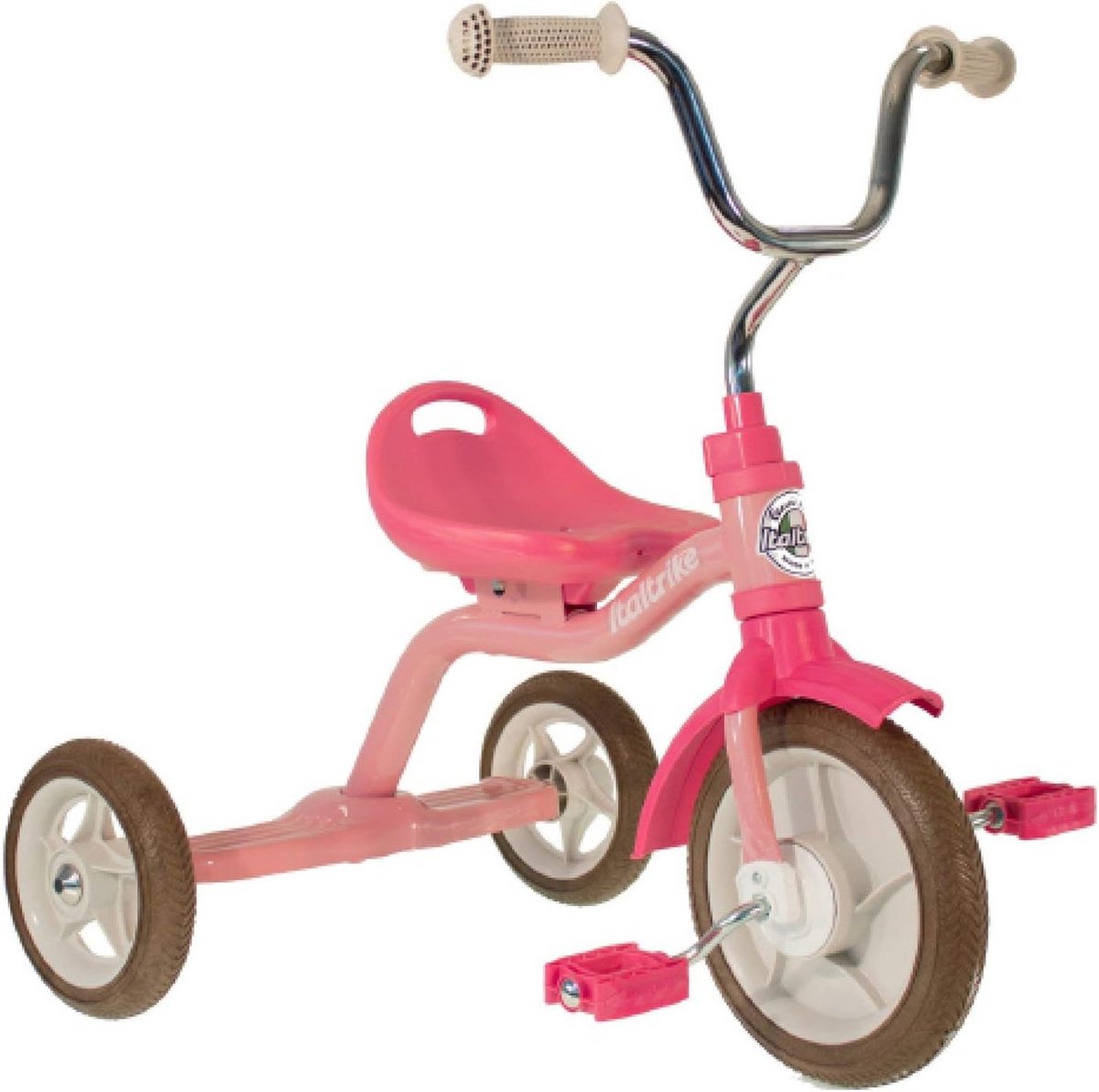 Driewieler - Loopfiets - Buiten spelen - Gemaakt in Italië - 67 x 52 x 58 cm - Roze Driewieler kopen online