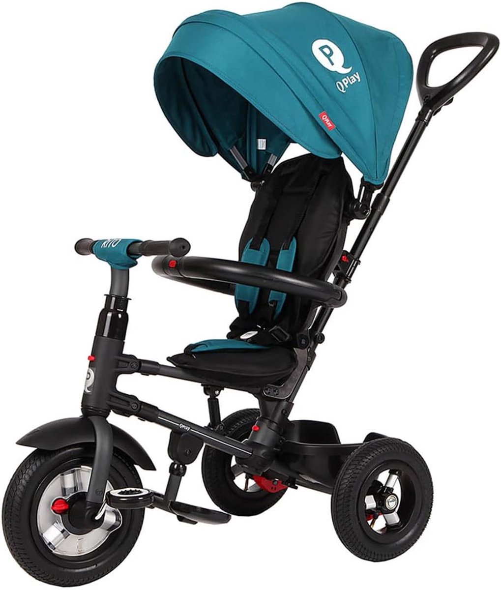 Driewieler - Loopfiets - Buiten spelen - Lichtgewicht frame - 90 x 49 x 93 cm - Turquoise Driewieler kopen online