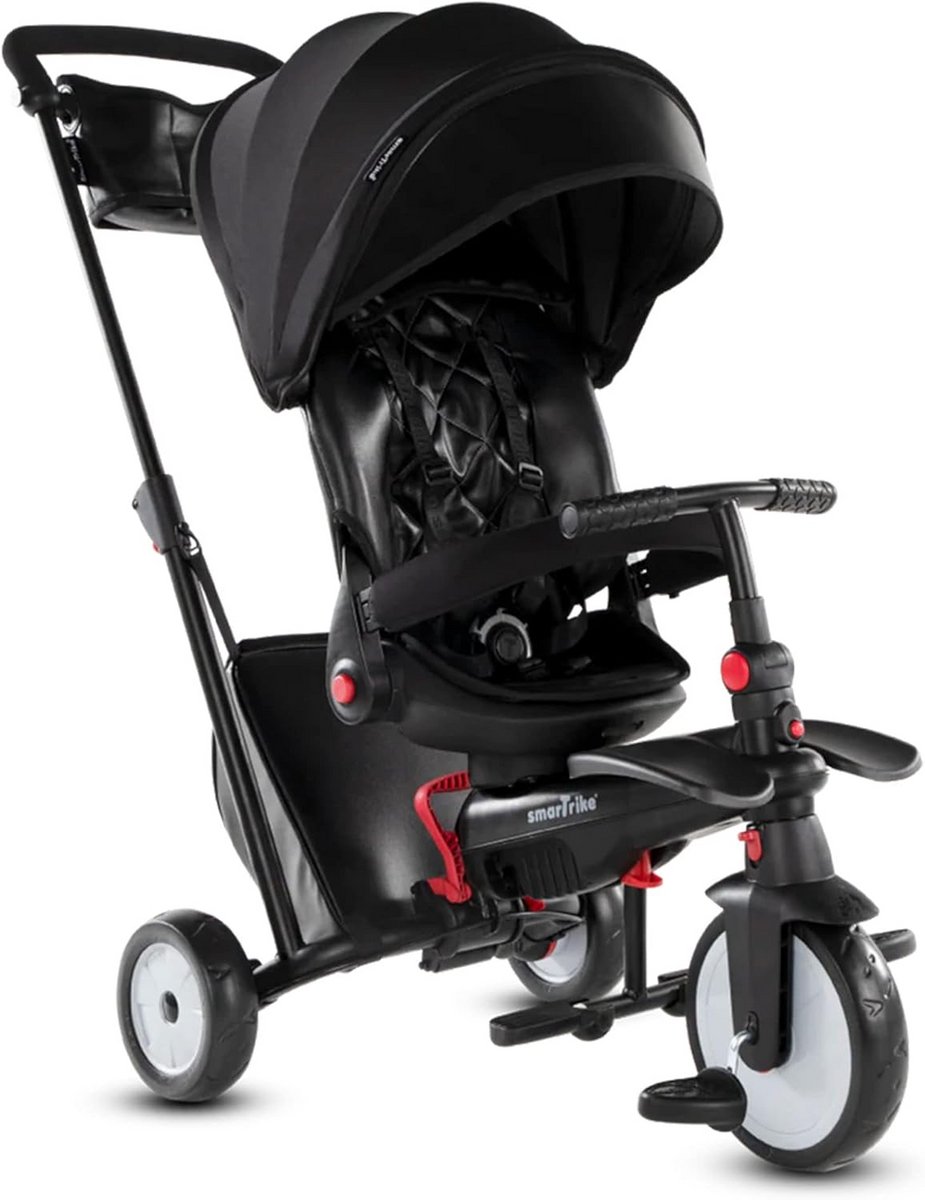 Driewieler - Loopfiets Kinderfiets - Buiten Spelen - Groeit Mee Met Kind - 193 x 48 x 100 cm - Zwart Driewieler kopen online
