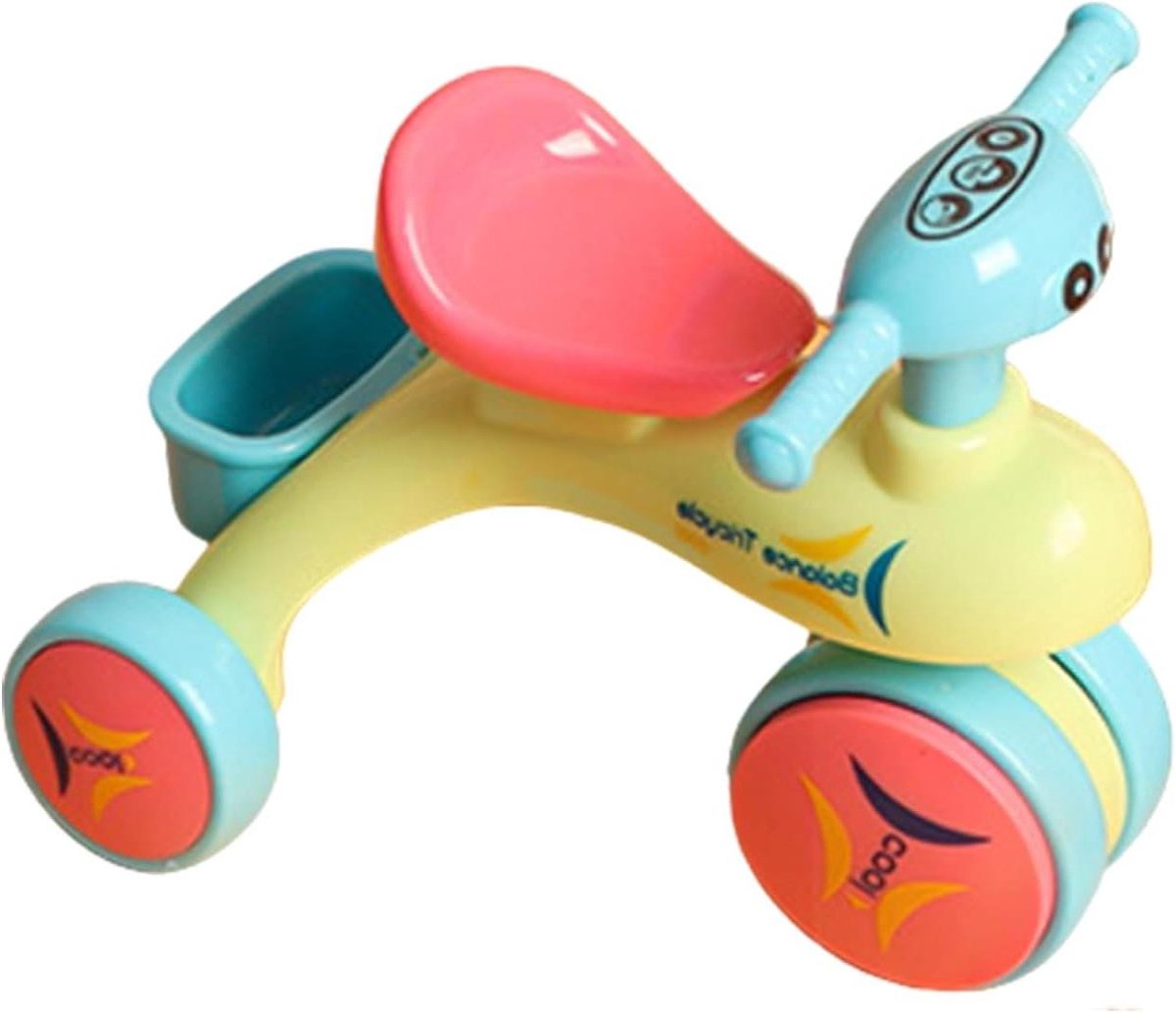 Driewieler Speelgoed - Miniatuur Fiets - Praktische Ontwikkeling - Cartoon Stijl - 146 x 83 x 43 cm - Zwart Driewieler kopen online