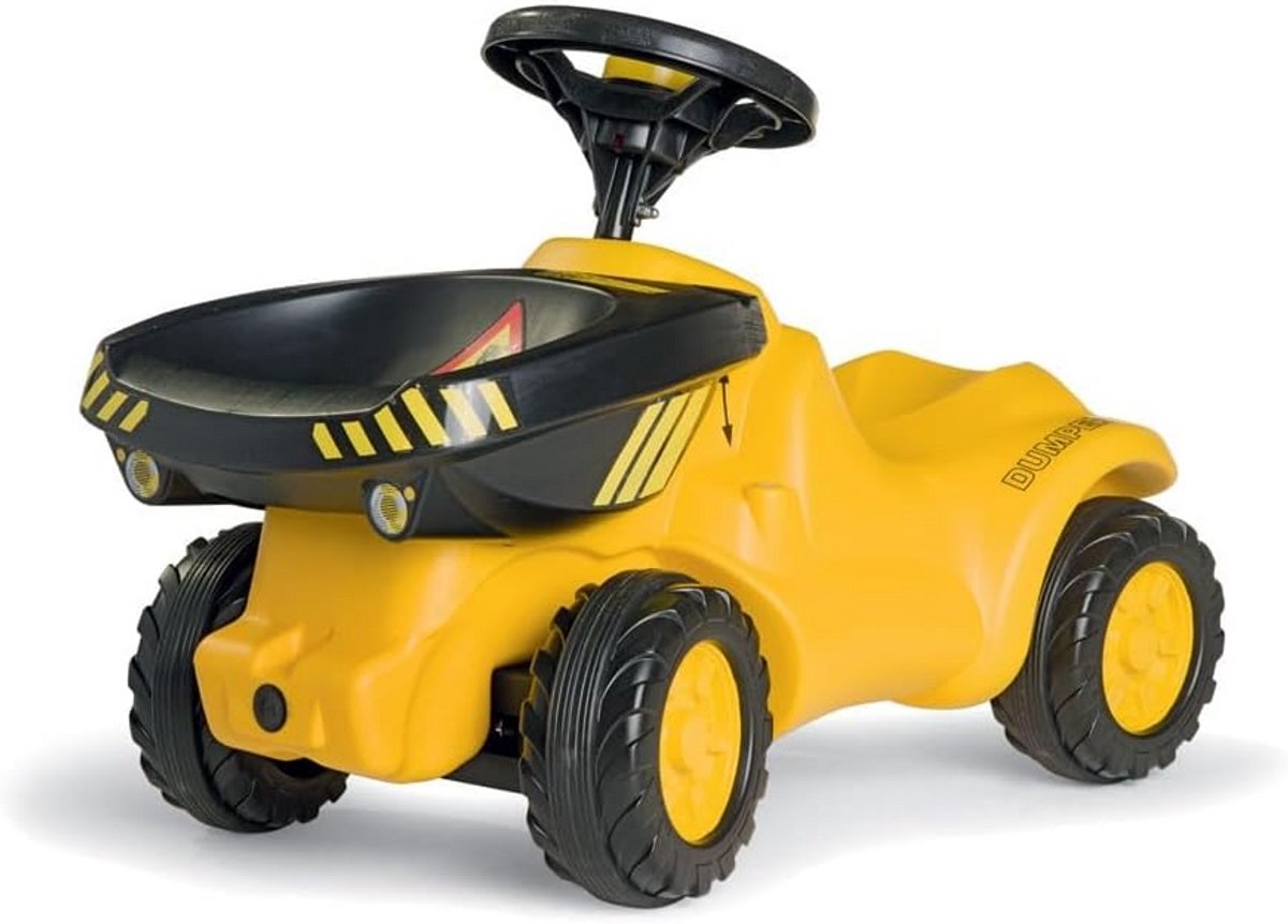 Dumper Drager - Rijsleper - Buiten Spelen - Robuuste Schokbestendige Behuizing - Vanaf 18 maanden - Geel Speelgoedkruiwagen kopen online