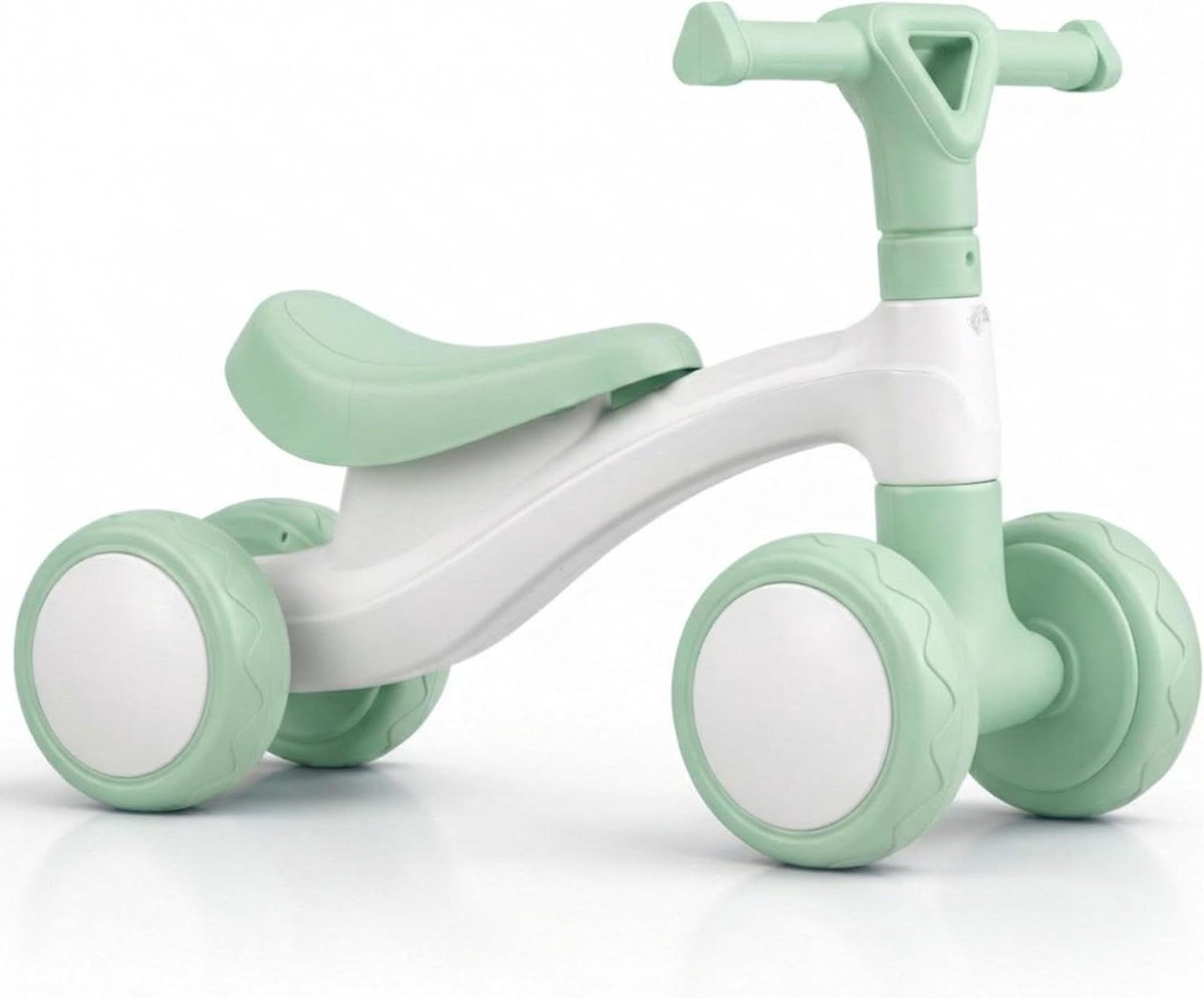 Edibaby, Kinderfiets, Loopfiets 1–2 jaar, Balance Bike, Licht Driewieler voor Kinderen 12–24 Maanden, Educatief Speelgoed, Cadeau Idee (Munt) Driewieler kopen online