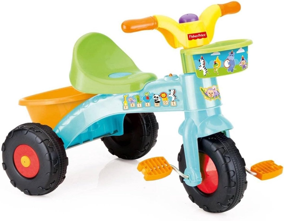 Eerste Driewieler - Kindertricycle - Buiten Spelen - Stabiel en Veilig - 45x65x48cm - Multicolor Driewieler kopen online
