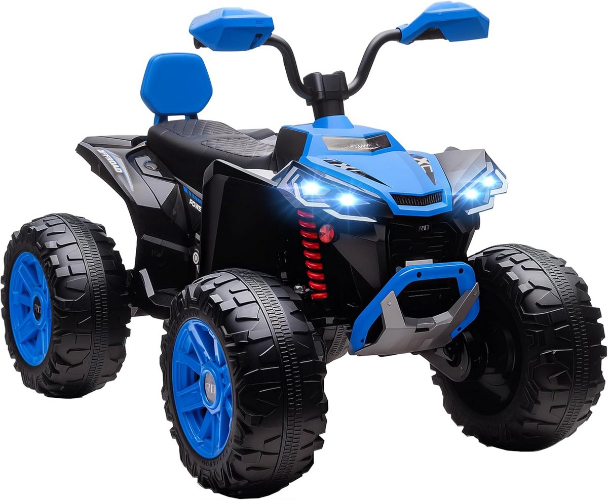 Elektrisch Kinderquad 24V met 2 zitplaatsen en vering voor kinderen Buitenspeelvoertuigaccessoire kopen online