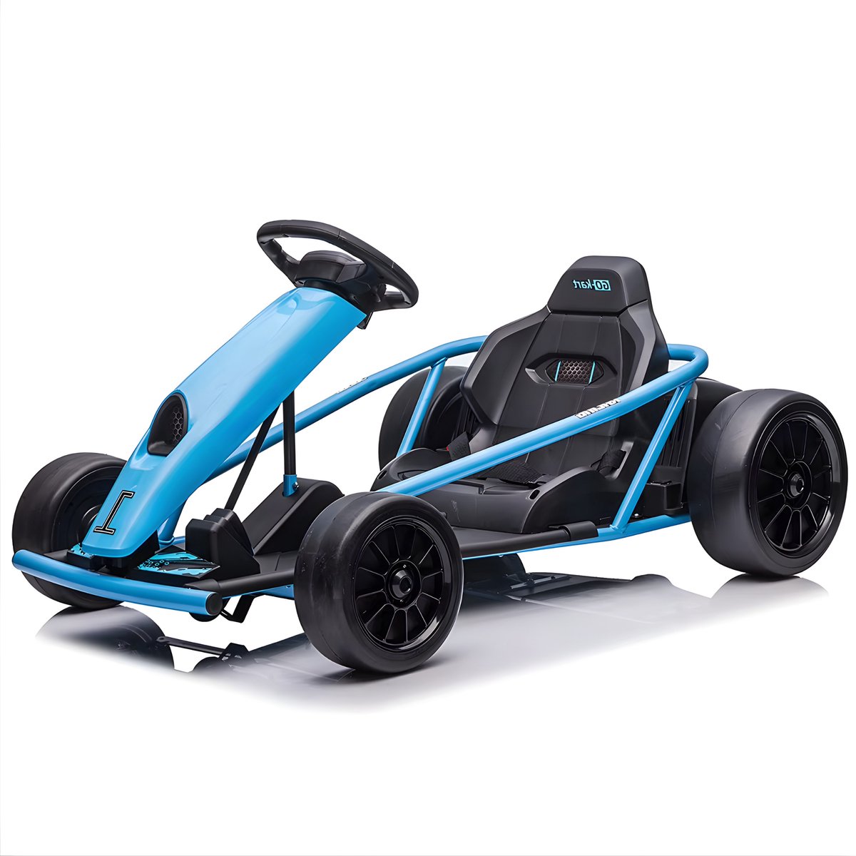 Elektrische driftkart - Blauw, 400x400 cm - voor Thuis en Professioneel Gebruik Modelbouwpakket kopen online