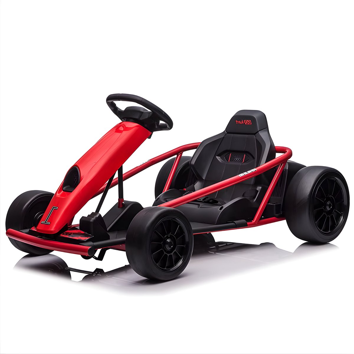 Elektrische driftkart - Rood, 400x400 cm - voor Thuis en Professioneel Gebruik Modelbouwpakket kopen online