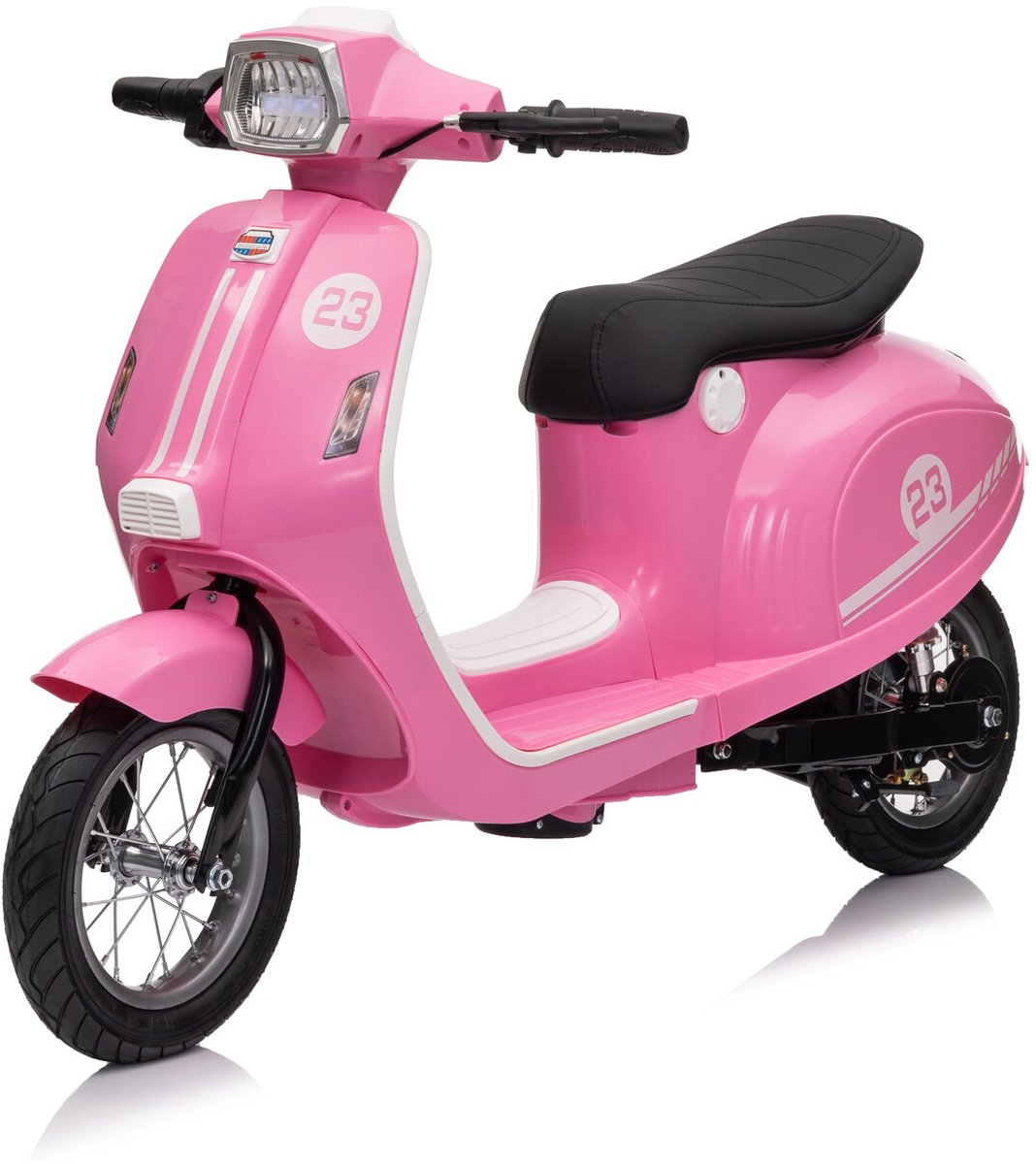 elektrische kinder scooter 24v 350w roze