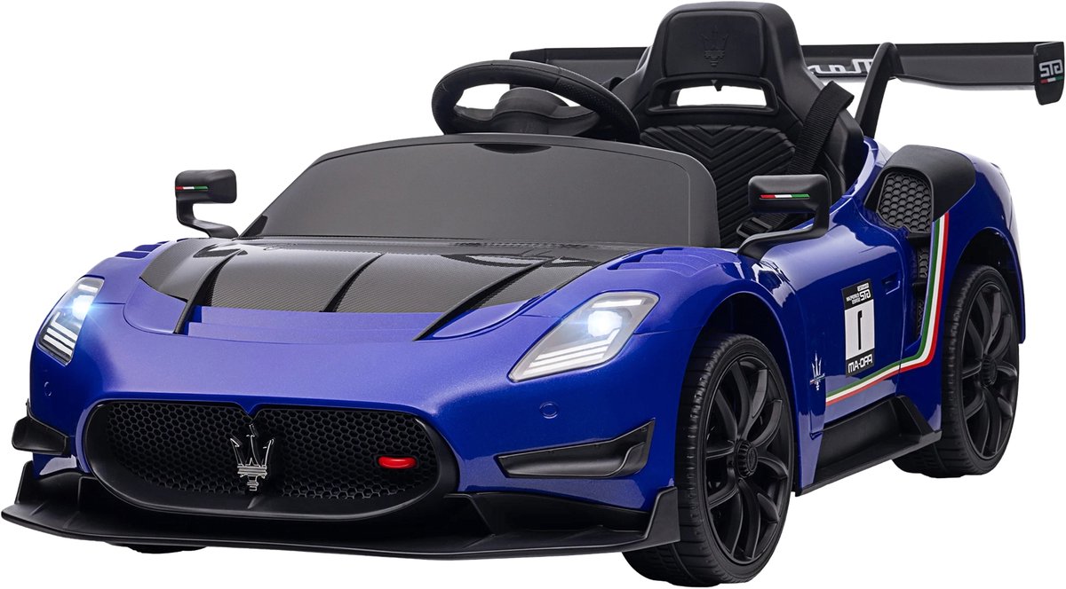 Elektrische Kinderauto 12V – Kinder Voertuig met 2.4G Afstandsbediening, Muziek en Claxon – Rijdende Speelauto voor Kinderen – Blauw Accessoire voor stoomreiniger kopen online