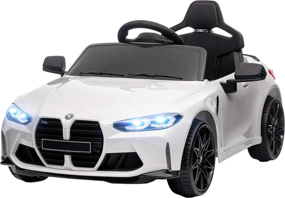 elektrische kinderauto 12v kinder voertuig met 2 4g afstandsbediening rijdende speelauto voor kinderen wit