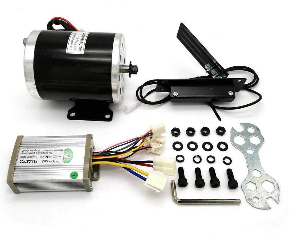 Elektrische motor - DC motor - Scooter aandrijving - 800W 36V - 2800 tpm - Metaal Loopmotor kopen online