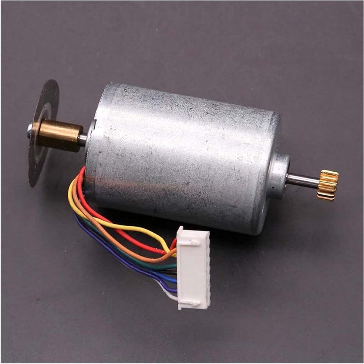 Elektrische Motor Starter - DC Component - DIY Projecten - Koperdraad Rotor - 35.6mm Diameter - Zilverkleurig Loopmotor kopen online