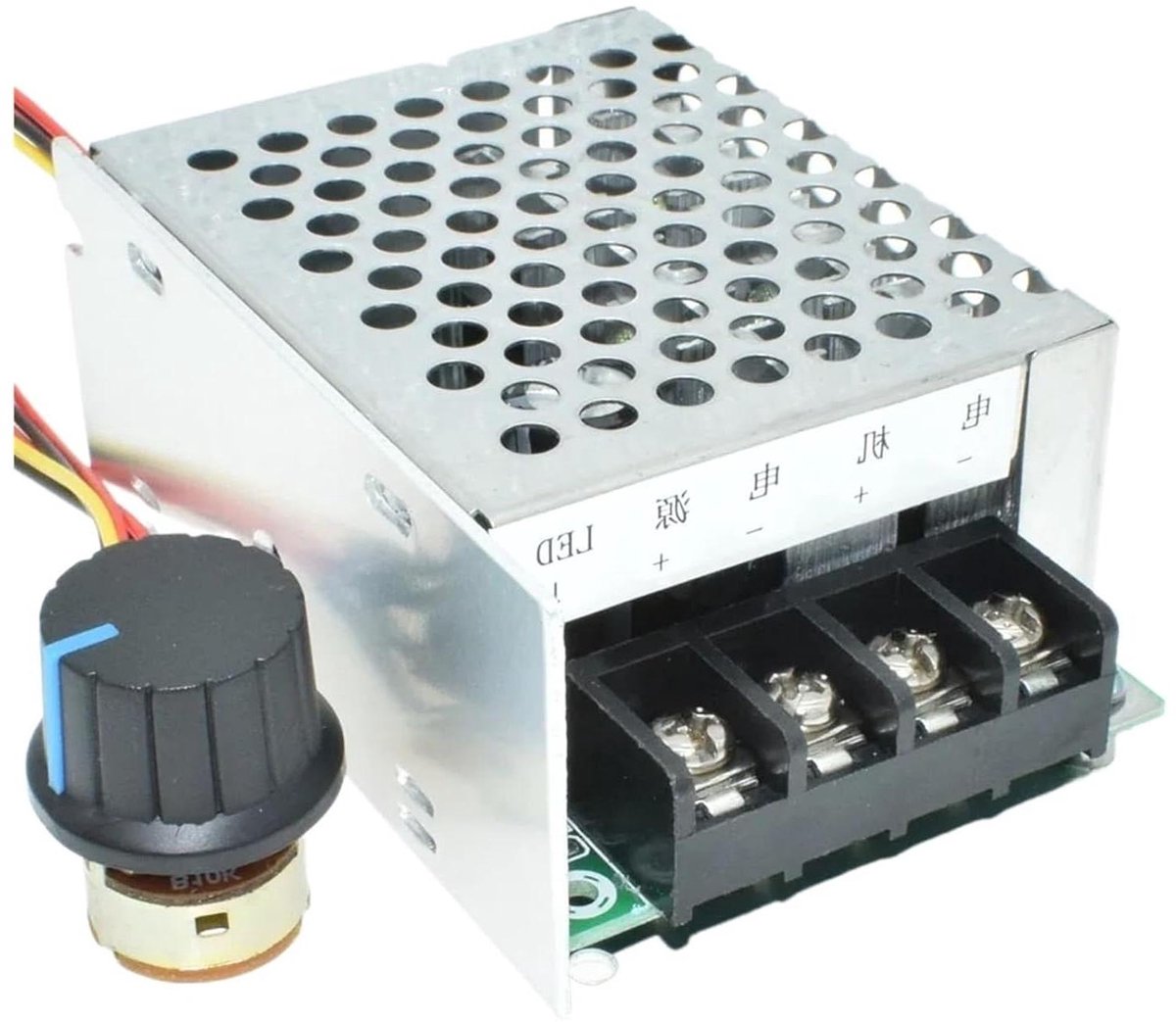 Elektronische Starter - Snelheidsregelaar Motor - Motorregeling - Gesloten Rotor Bescherming - DC 10-55V - Grijs Loopmotor kopen online