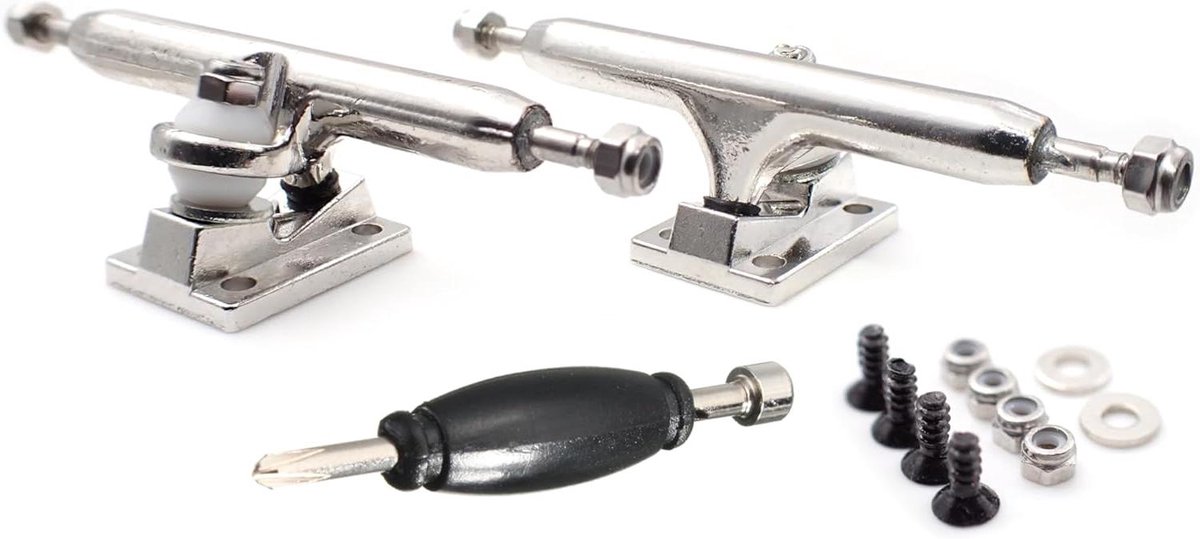 fingerboard trucks pro trucks vingerboard onderdelen fingerboard tuning geoptimaliseerde hanger 36 mm breedte zilver