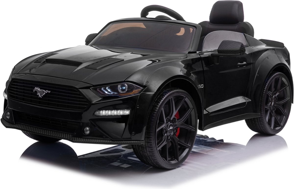 ford mustang gt 500 24 v kinderauto zwart