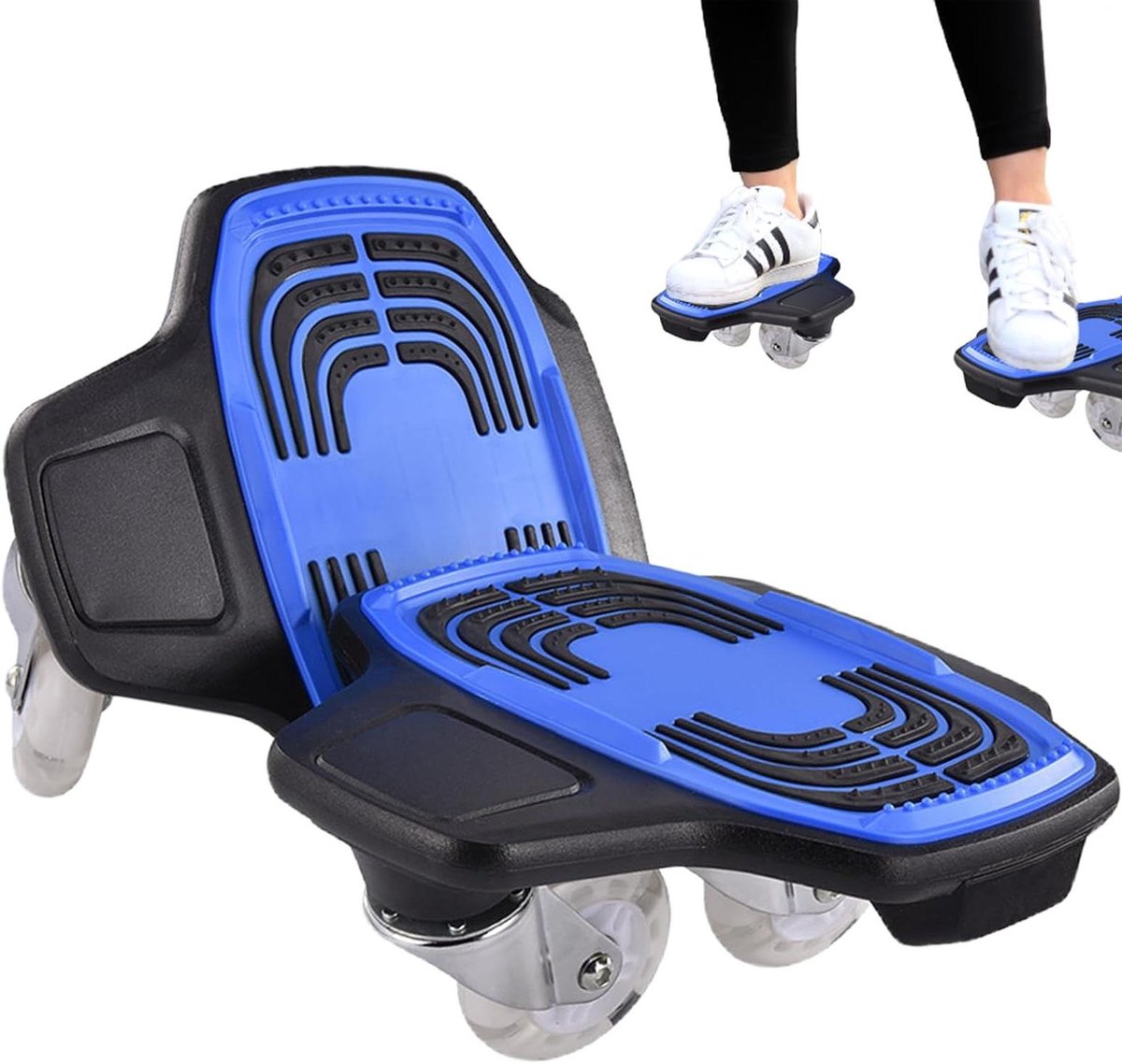 Gedeelde Skateboards - Splitboards - Buiten Glijden - Antislip Grip - 24x26 cm - Blauw Skateonderdeel kopen online