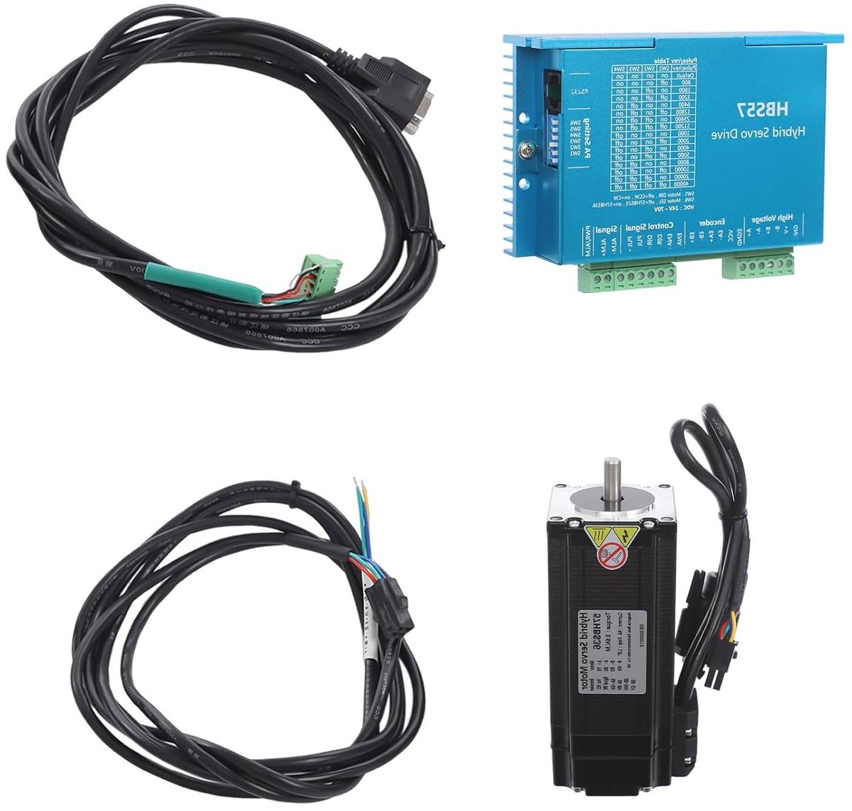 gesloten loop motor stappenmotor driver kit precisie besturing vectorregel technologie 3 6 nm zwart