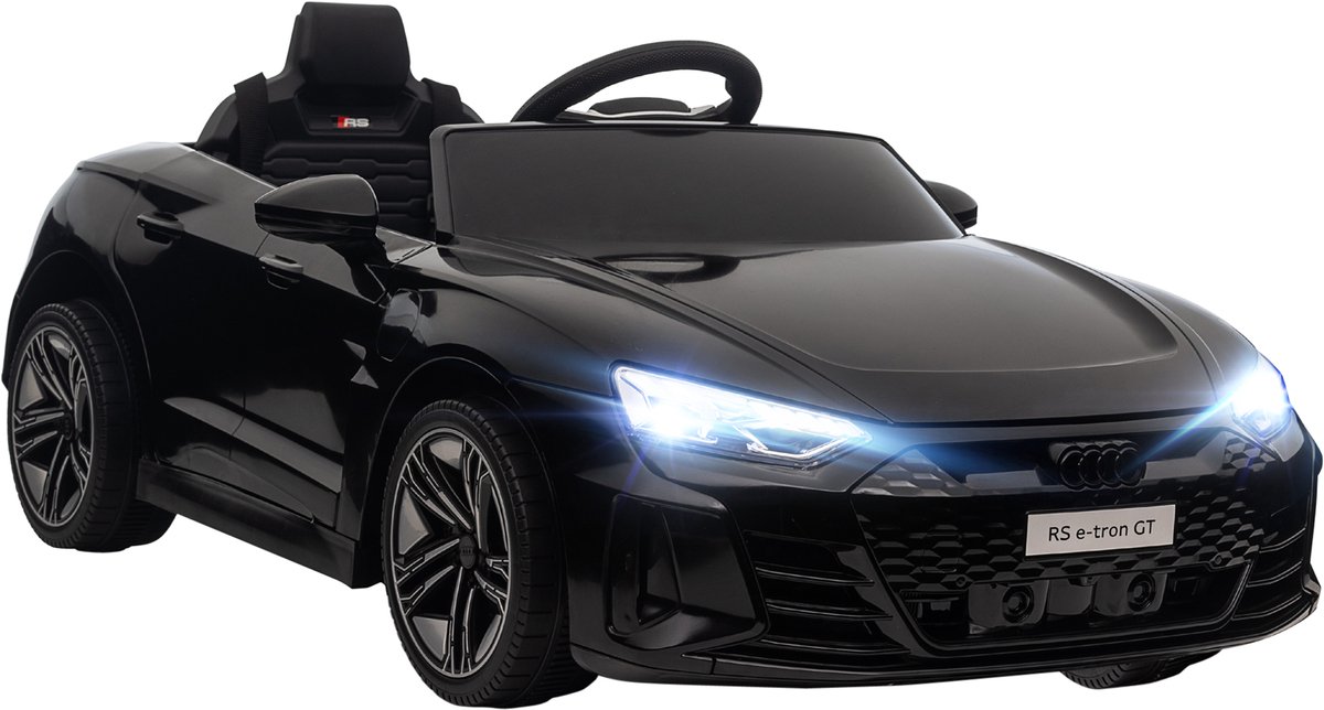 HOMCOM - Elektrische kinderauto - PP - 103x58x41cm - Zwart Speelgoedaccuvoertuig kopen online