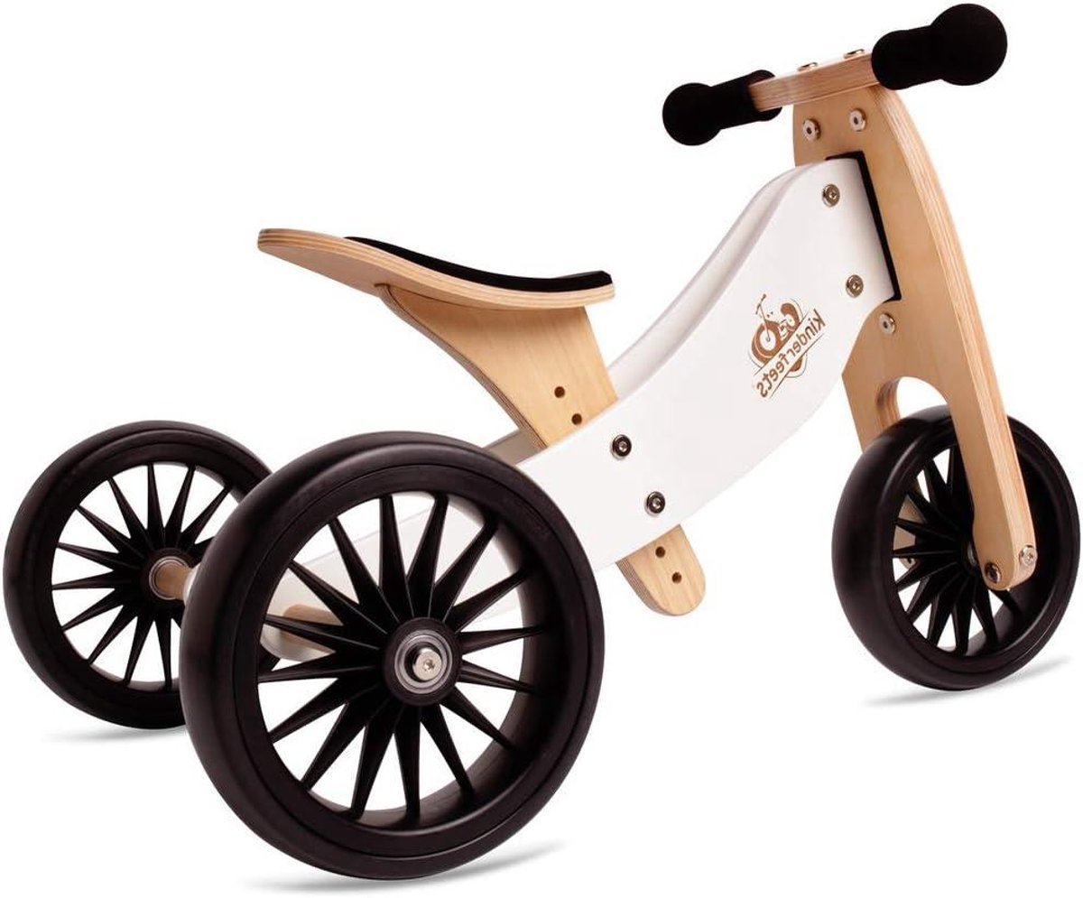 Houten Loopfiets - Driewieler - Buiten Spelen - Lichtgewicht Ontwerp - 20 cm Wiel - Wit Driewieler kopen online