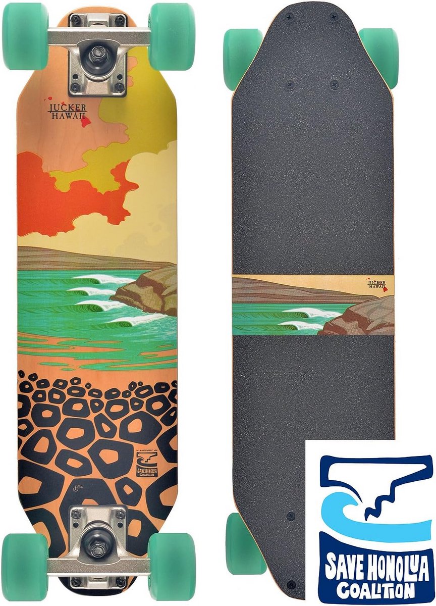 houten mini cruiser skateboard wendbaar en lichtgewicht voor stadsvervoer