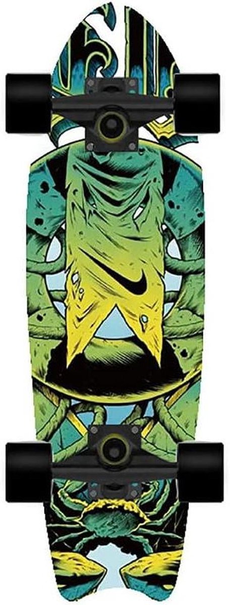 Houten Skateboard - Longboard - Straat Cruisen - 8 Lagen Esdoorn - 72 cm - A Skateonderdeel kopen online