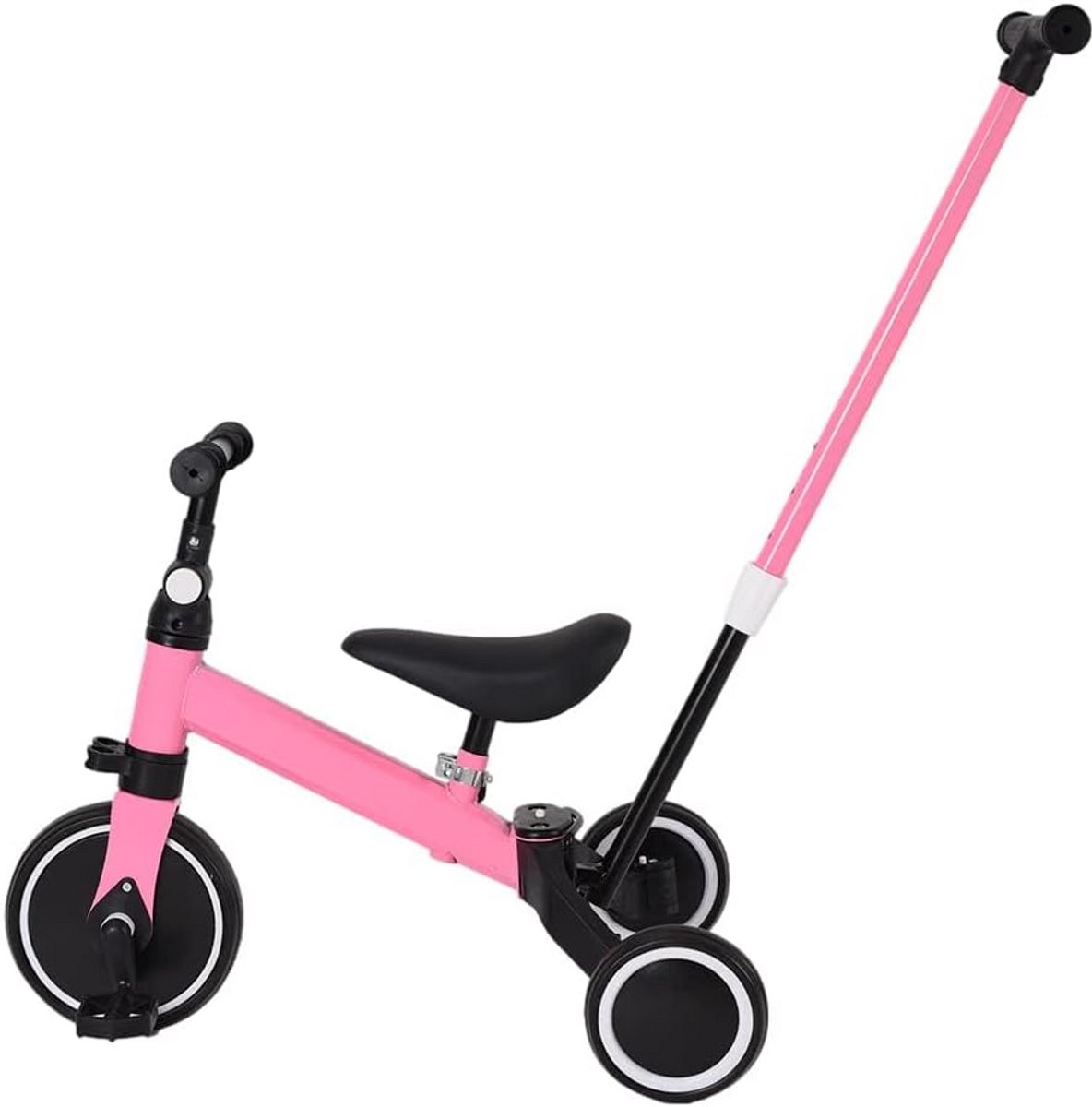 In hoogte verstelbare 2-in-1 loopfiets en driewieler voor kinderen 1-3 jaar | Veilige babyfiets Driewieler kopen online
