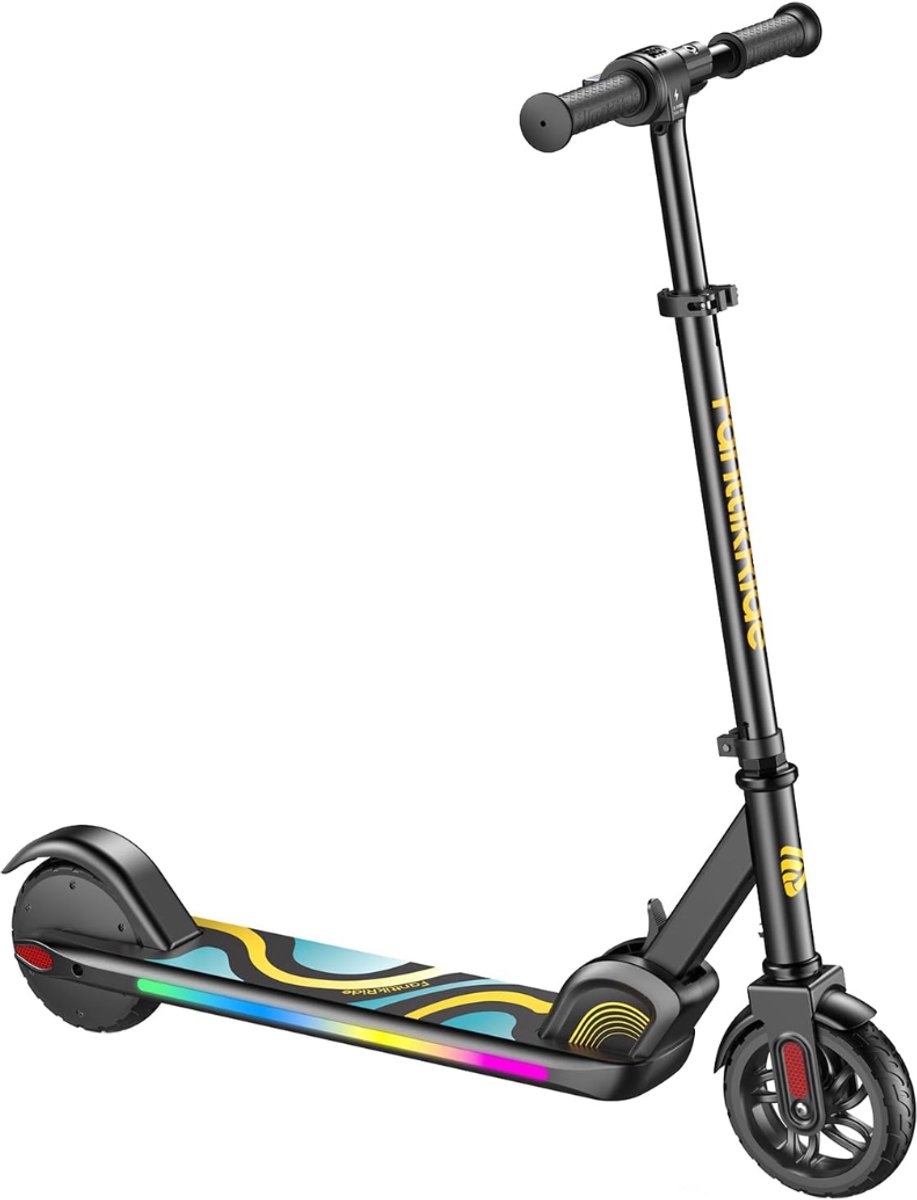 JCP® Elektrische Step Kinderen - Elektrische Step - Kinderstep Inklapbaar - Zwart -75cm x 25cm x 16cm Step kopen online