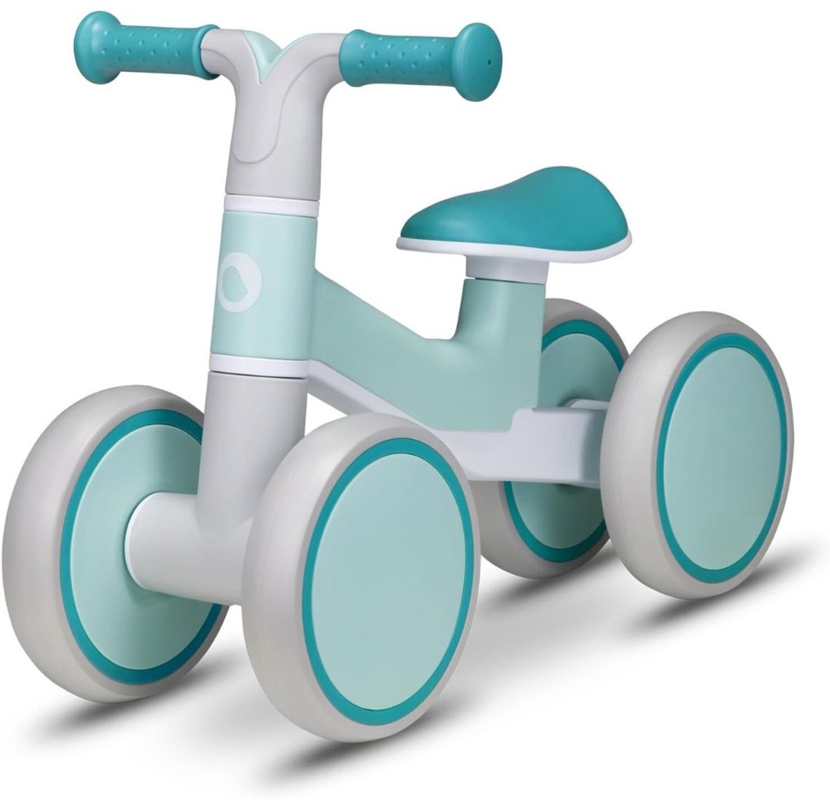 JCP® Loopfiets - Loopfiets 1 Jaar - Loopfietsje - Groene Turkoois - 58cm x 28cm x 38cm Loopfiets kopen online