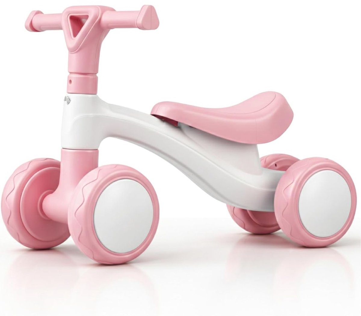 JCP® Loopfiets - Loopfiets 1 Jaar - Loopfietsje - Roze - 54cm x 26cm x 18cm Loopfiets kopen online