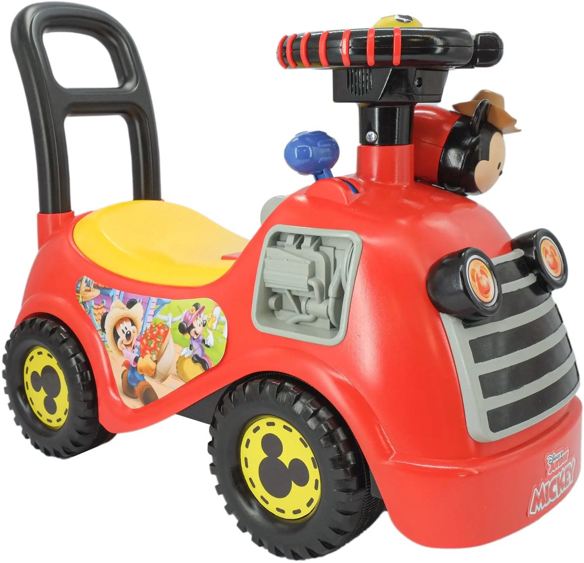 KIDDIELAND Mickey Boerderij Ride 'N Go Loopauto Loopauto kopen online